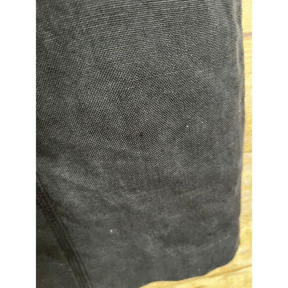 TALBOTS SIZE 12P BLACK IRISH LINEN CAREER WEDDING CASUAL CLASSIC SHEATH DRESS - Picture 7 of 7